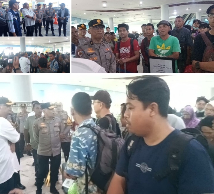 Pastikan Pelayanan Optimal Bagi Pemudik, Itwasum Polri Tinjau Arus Balik di pelabuhan Bakauheni