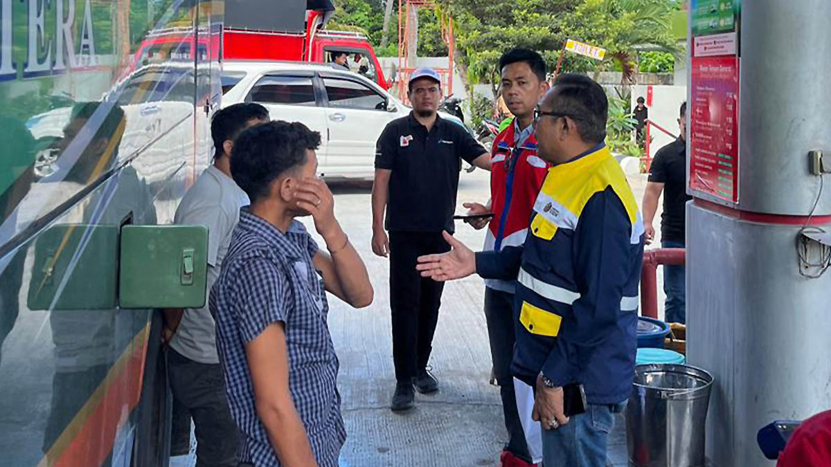 Pastikan Stok Aman, BPH Migas Tinjau SPBU di Jalur Mudik Pelabuhan Bakauheni