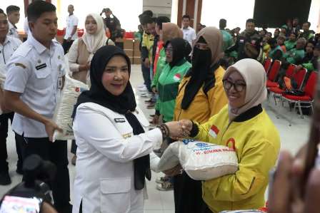 Ramadan Jadi Momentum Pemkot Bandar Lampung Perkuat Kesejahteraan Ojol