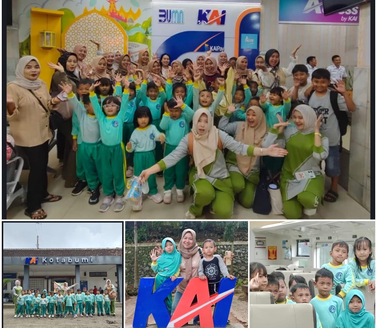 Liburan Keluarga Bareng TK Gebang Kids: Perjalanan Kereta Api Tanjung Karang-Kota Bumi Beri Makna Khusus
