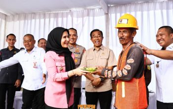 Ground Breaking Jembatan Perintis Garuda Perkuat Akses dan Konektivitas Masyarakat Desa Sukaraja