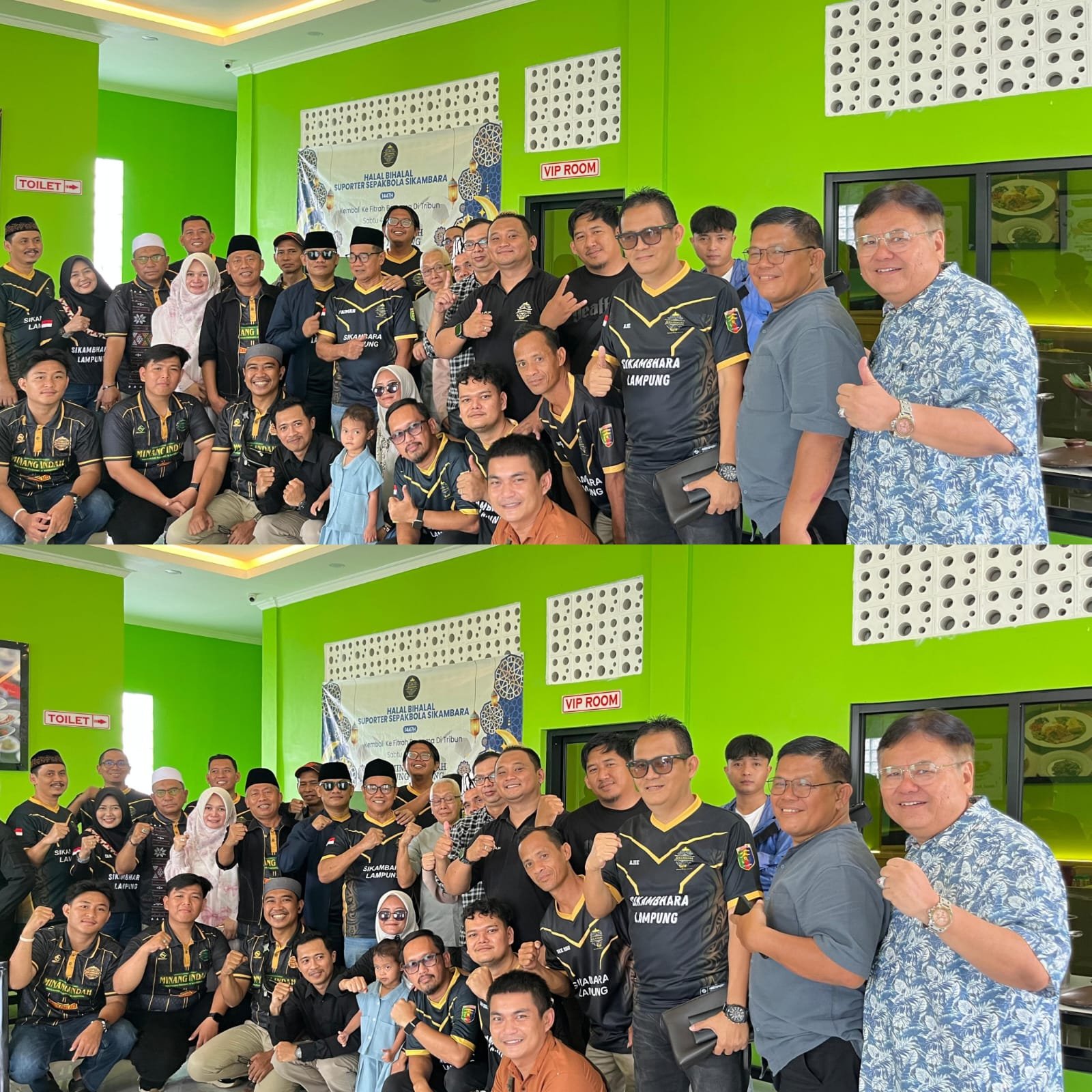 Halal Bihalal Sikambara Lampung, “Kembali ke Fitrah, Ramaikan Tribun”