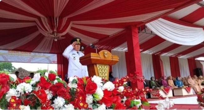 HUT ke-29 Tanggamus, Bupati Tekankan Hilirisasi dan Paparkan Capaian Daerah