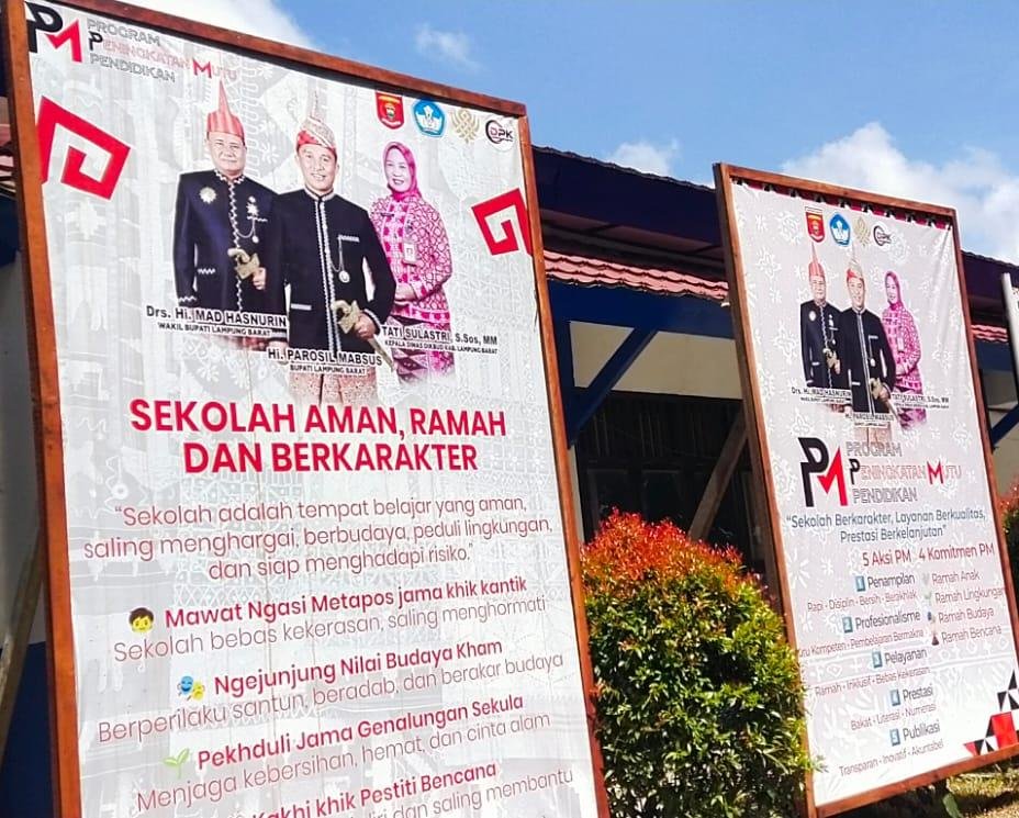 Pengadaan Banner di Sekolah Memanas, LSM KPK RI Lampung Soroti Risiko Audit