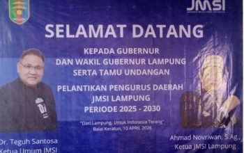 Gladi Resik Matang, Pengurus JMSI Lampung Dilantik Besok