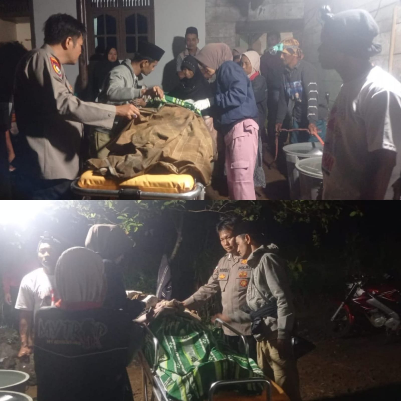 Polsek Pulau Panggung Identifikasi Lansia Korban Meninggal di Sungai Way Belu