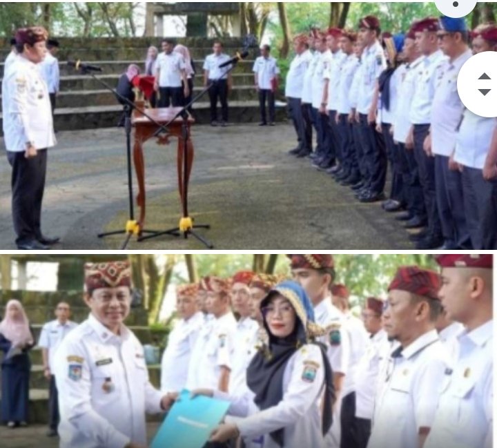 56 Pejabat Dilantik dan Diambil Sumpah, Sekda Supriyanto Ingatkan Jabatan yang di emban bukan Hadiah Tapi Amanah