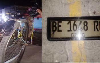 Tukang Becak jadi Korban Tabrak Lari di Pasar Kangkung, Toyota Vios BE 1648 RQ Kabur