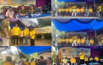 Darlian Pone Buka Muscam PK Partai Golkar Kecamatan Kasui, Dilanjutkan Gerakan Lampung Menanam