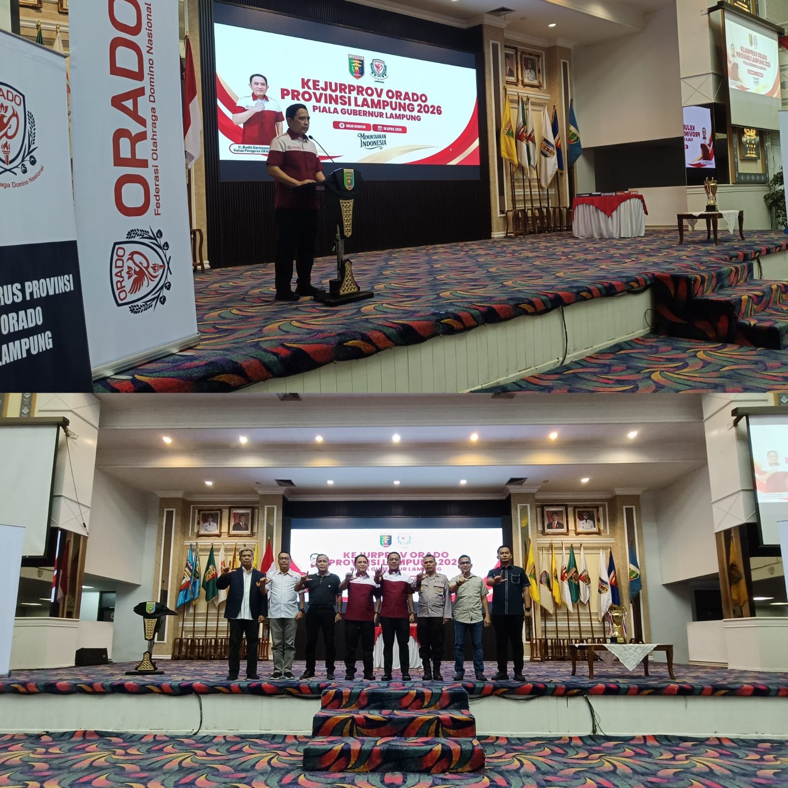 Kejurprov ORADO Lampung 2026 Piala Gubernur Digelar, Siapkan Atlet Terbaik ke Kejurnas