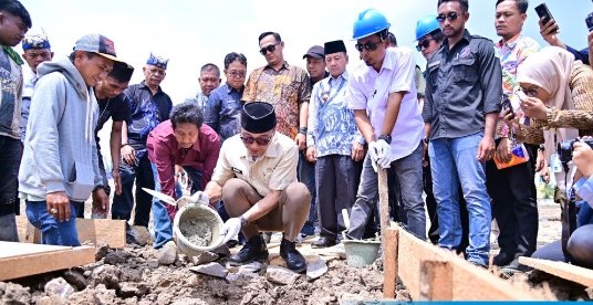 Wabup Syaiful Resmikan Pembangunan Menara Siger Residence I, Dorong Akses Hunian Layak