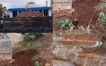 Proyek Embung Milik Dinas PSDA Nilai 8,8 Milliar Baru Diresmikan Hancur, Gubernur Kecolongan