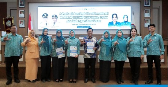 Lampung Selatan Jadi Pilot Project Imunisasi Zero Dose, 4.967 Anak Disasar di 28 Puskesmas