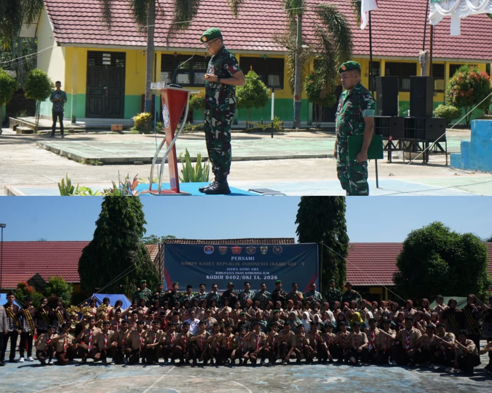 Dandim Tutup Persami KKRI Dengan Pesan Nasionalisme dan Kepedulian Sosial