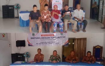 20 KPM Kampung Agung Timur Terima BLT-DD 2026 Untuk 3 Bulan