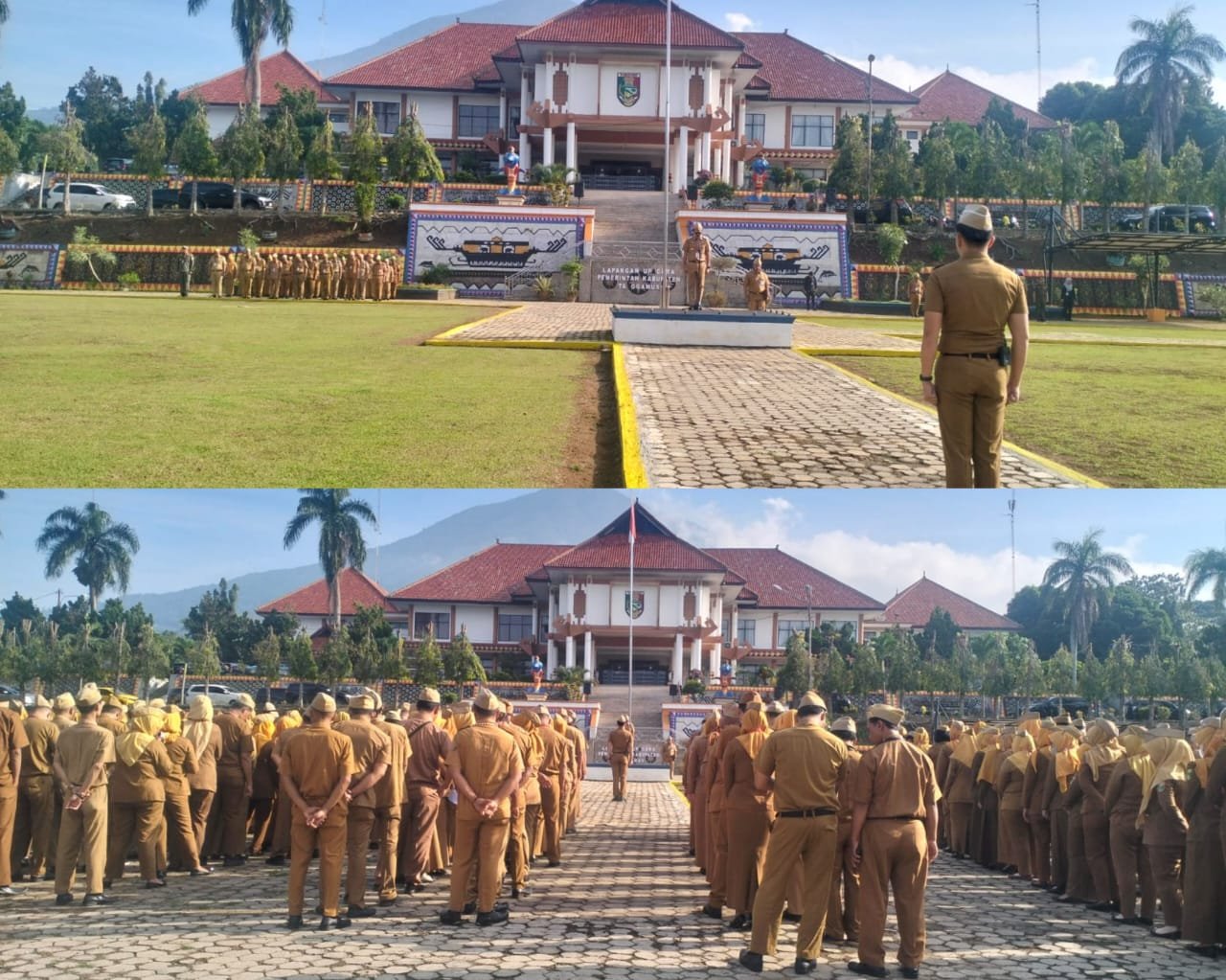 Bupati Tanggamus Sampaikan Amanat Hari Otonomi Daerah 2026, Soroti Kemandirian dan Efisiensi Anggaran