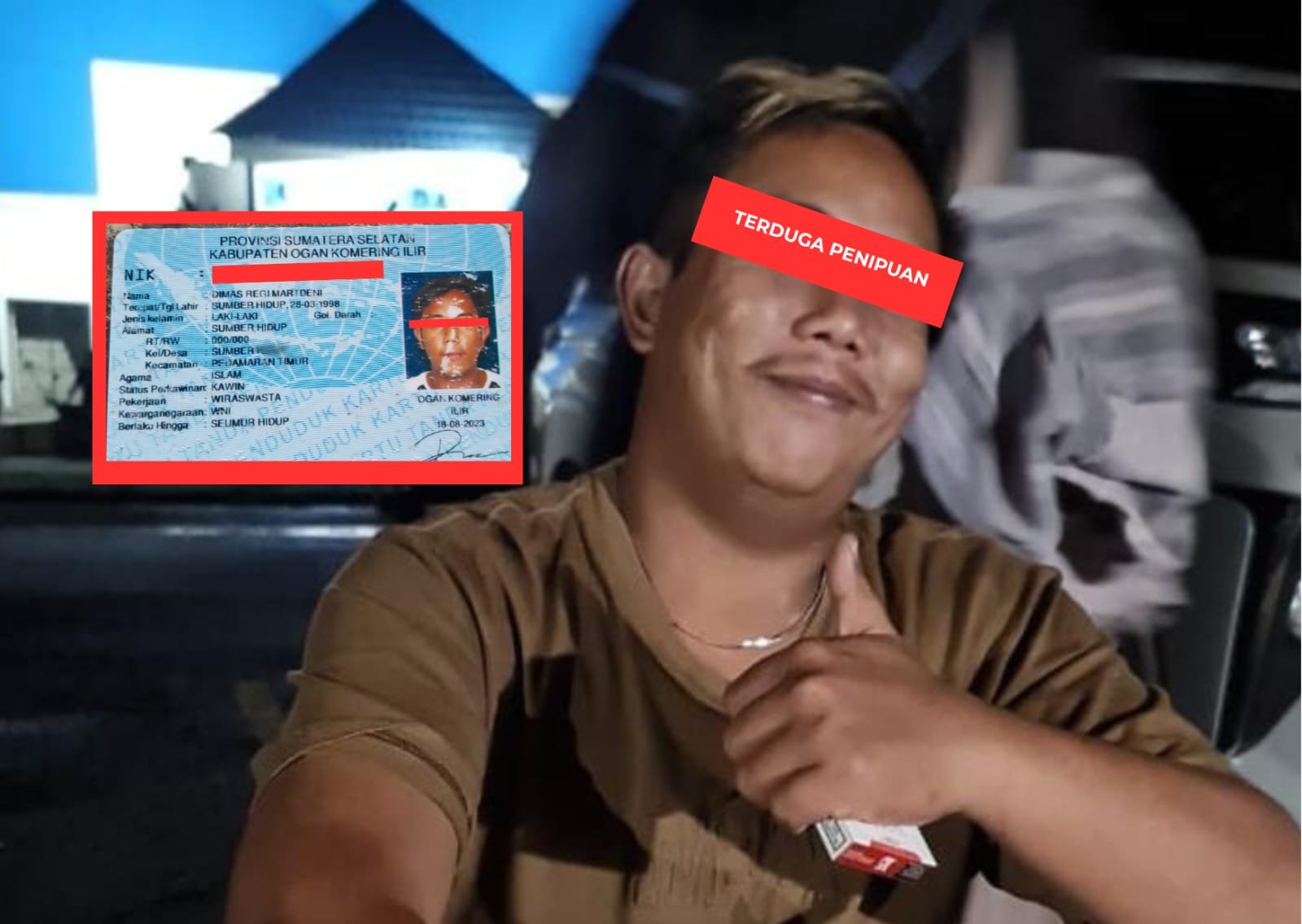 Dimas Regi Martdeni Diduga Lakukan Penipuan Jual Beli Sawit, Korban Minta Polisi Amankan Pelaku Yang Kabur