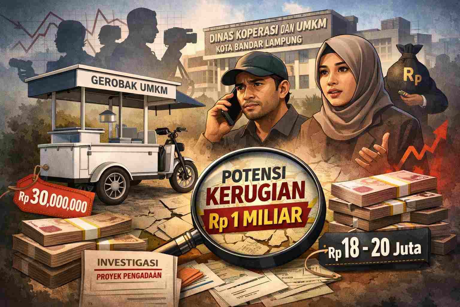 Gerobak Listrik Rp3 Miliar, Harga Pengadaan Dipertanyakan