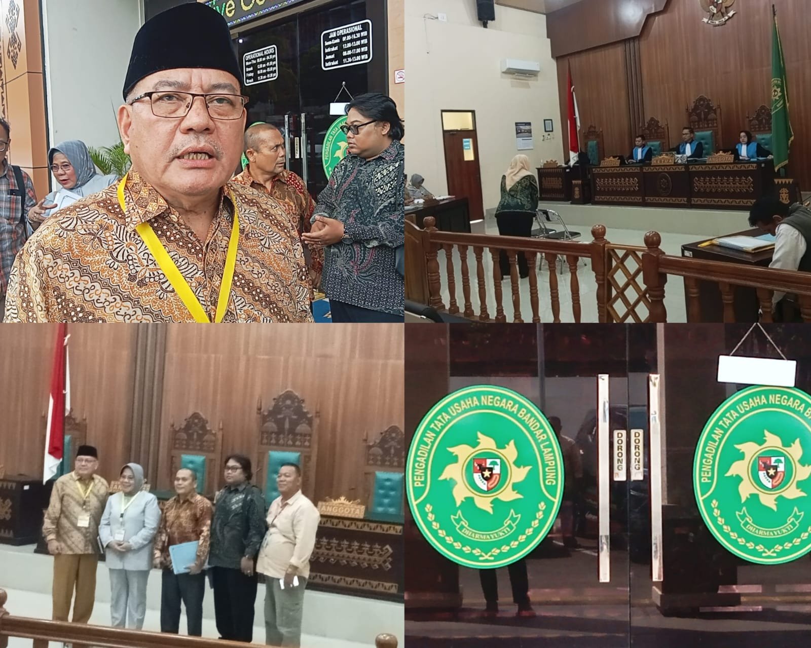 Sidang Sengketa Tanah di PTUN Bandar Lampung Hadirkan Ahli, Kinerja ATR/BPN Lampung Timur Jadi Sorotan