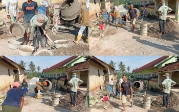 Kakam Sridadi Pimpin Gotong Royong, Jalan Onderlag Dusun 1 Di-upgrade Jadi Rabat Beton 284 Meter dari DD 2026