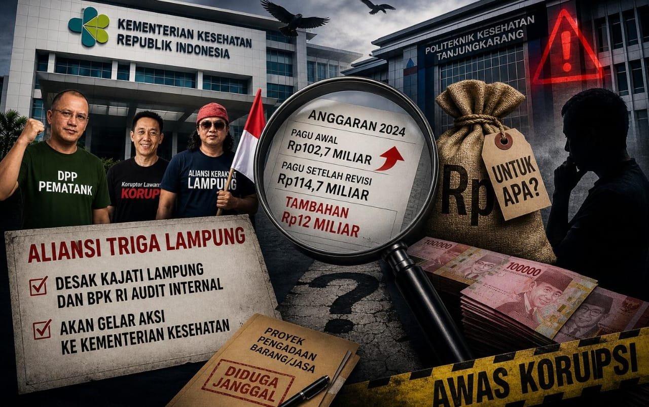 Poltekkes Diduga Kuat Jadi Sarang Korupsi TRIGA Minta Kemenkeu dan Kemenkes Segera Lakukan Audit Menyeluruh