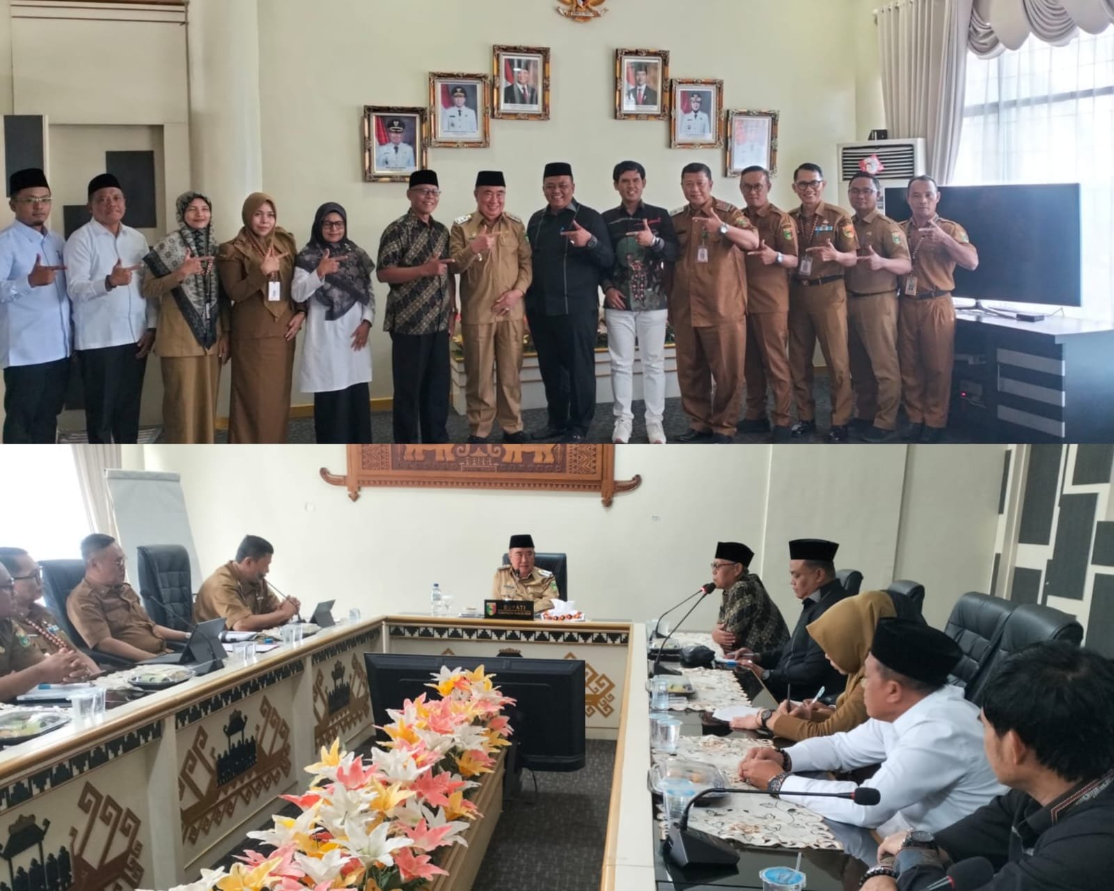 Bupati Tanggamus Terima Audiensi PCNU, Perkuat Sinergi Pembangunan Daerah