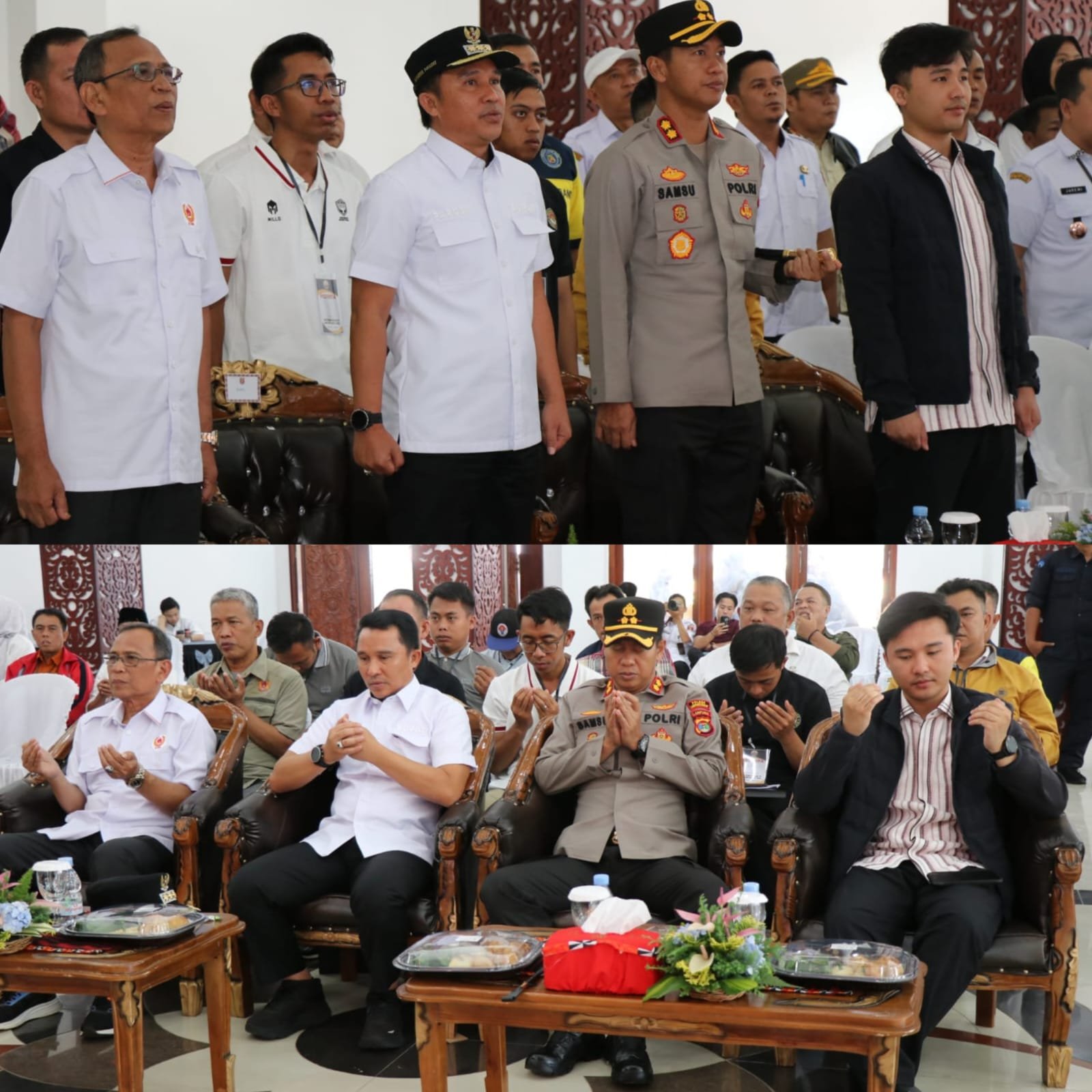Kapolres Lampung Barat Hadiri Pelantikan Pengurus KONI, Dukung Kemajuan Olahraga Daerah