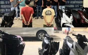 Tekab 308 Presisi Polres Tanggamus Tangkap 2 Tersangka Curas Usai Korban Berwisata di Kota Agung Timur
