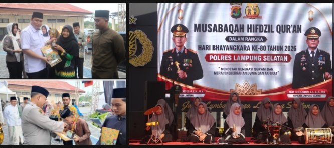 Polres Lampung Selatan Tutup MHQ 2026, Bupati: Keamanan Juga Dibangun Lewat Pendekatan Spiritual
