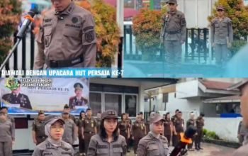 Kejari Padang Panjang Gelar Upacara HUT PERSAJA Ke-75, Dalam Mengawal Kedaulatan