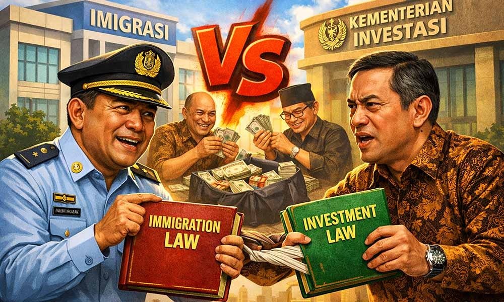 Anomali Kebijakan Imigrasi dan Kementerian Investasi: Koordinasi Rendah, Ego Sektoral Tinggi demi Korupsi