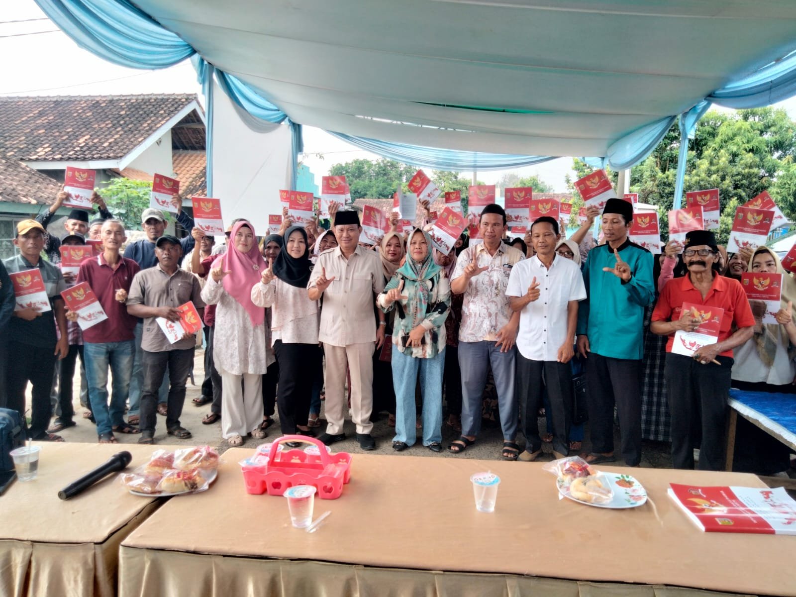 Drs. H. Mikdar Ilyas, MM Gelar Sosialisasi IPWK di Desa Bumi Raya Lampung Utara