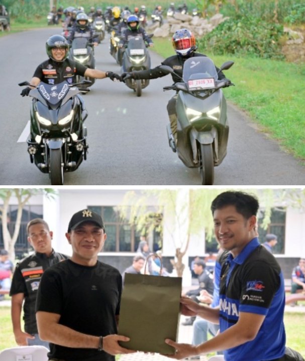 Wabup Syaiful Ajak Media Kenalkan Wisata Daerah, MAXI Tour Boemi Nusantara Singgah di Lampung Selatan,