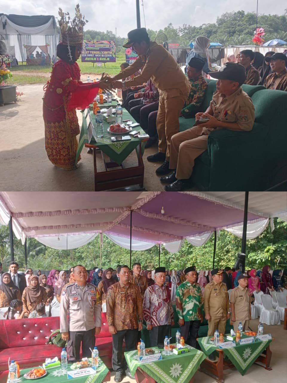 Camat Padang Ratu Hadiri Pelepasan Siswa SMK Muhammadiyah 1 Padang Ratu