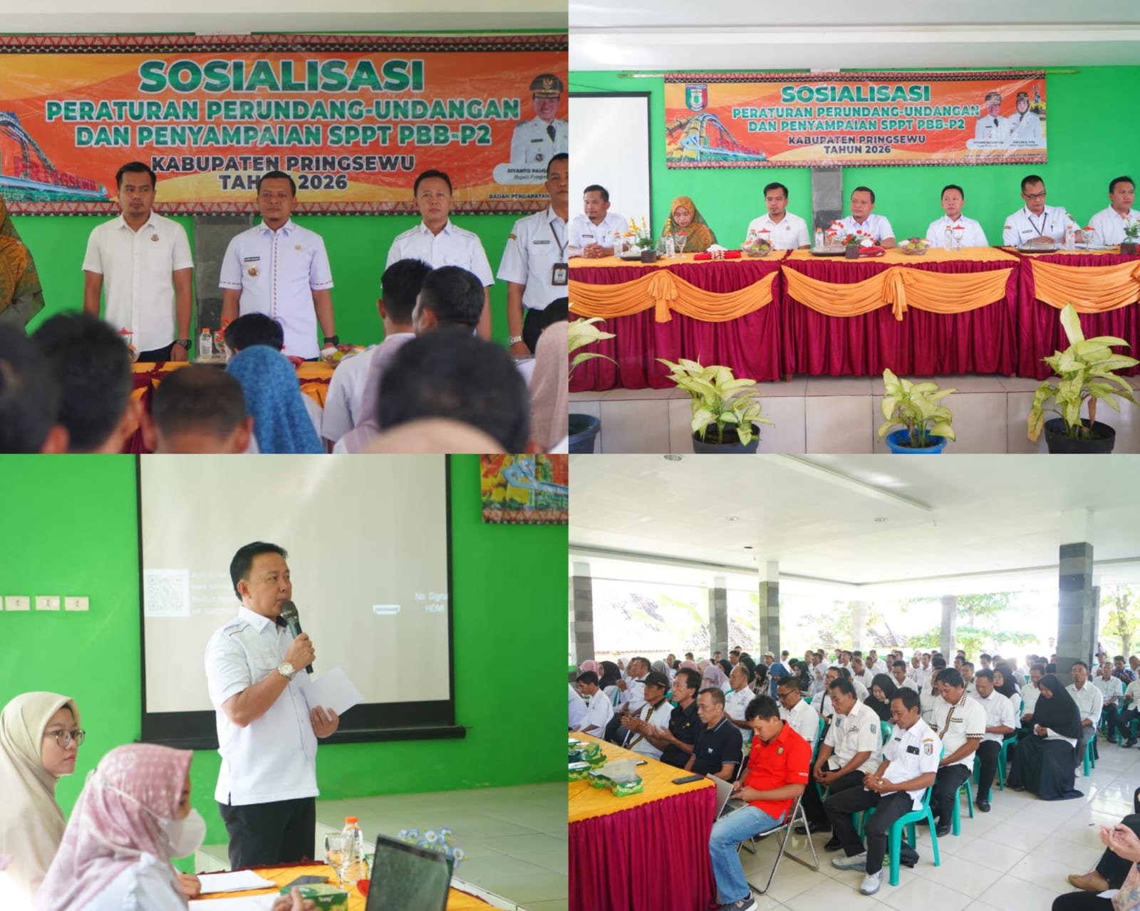 Bupati Pringsewu Dorong Kesadaran Warga Lewat Sosialisasi Kebijakan Perpajakan Daerah