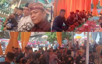 Giat Adat Lampung “Anjau Anjak Batang Pangkal” Warnai Pernikahan Dian Saputra dan Devi Ria