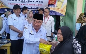 Operasi Pasar Minyakita Digelar Serentak di 15 Kabupaten/Kota Lampung, Bupati Tanggamus: Kalau Memang Dibutuhkan Masyarakat, Kita Siap