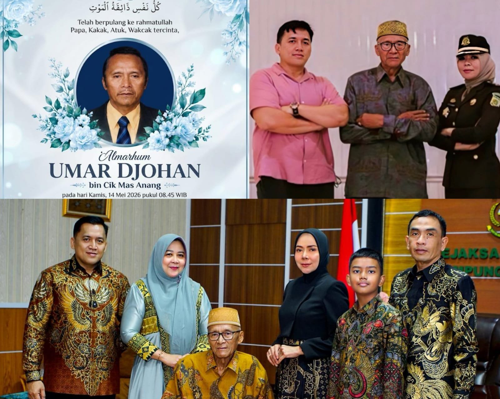 Kabar Duka, Advokat Senior Lampung Umar Djohan Tutup Usia