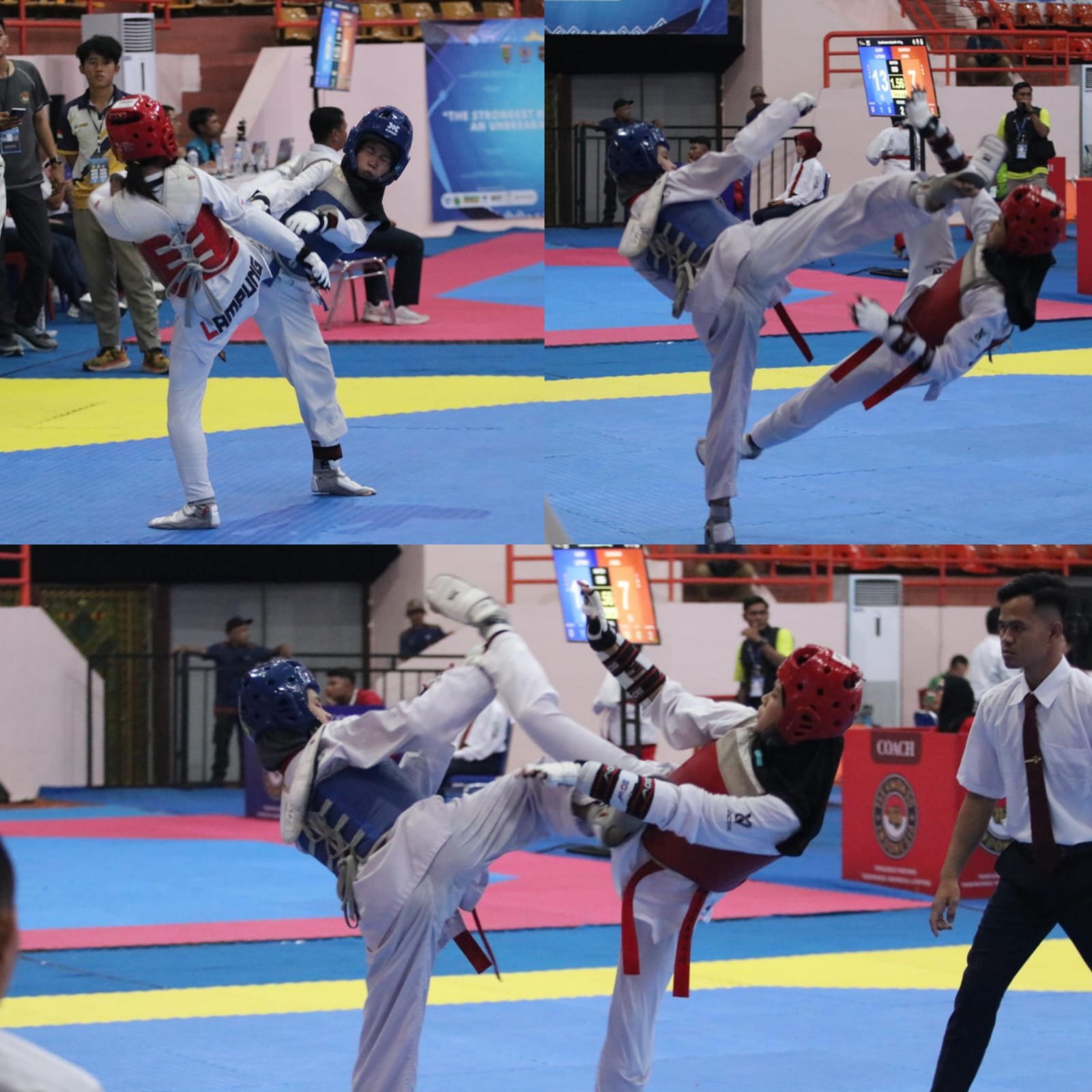 Taekwondo Gubernur Lampung Cup II Dimulai
