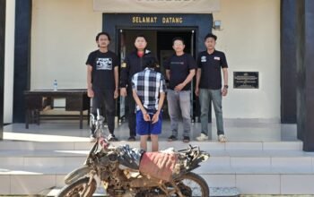 Polsek Pulau Panggung Ungkap Kasus Pencurian Sepeda Motor, Satu Tersangka Diamankan