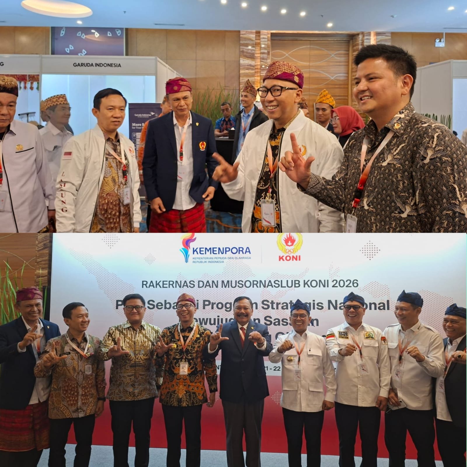 Gebernur Sebut Rakernas KONI Jadi Momentum Kebangkitan Olahraga Lampung