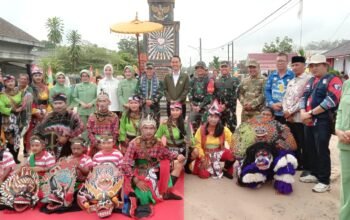TMMD ke-128 Kodim 0402/OKI di Desa Pematang Sukatani Sukses Pangdam II/Sriwijaya Hadiri acara Penutupan