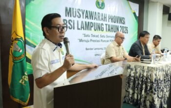 Musprov PBSI Lampung 2026 Berlangsung Sukses, Eko Agung Saputra Terpilih Aklamasi Pimpin PBSI Lampung 2026–2030