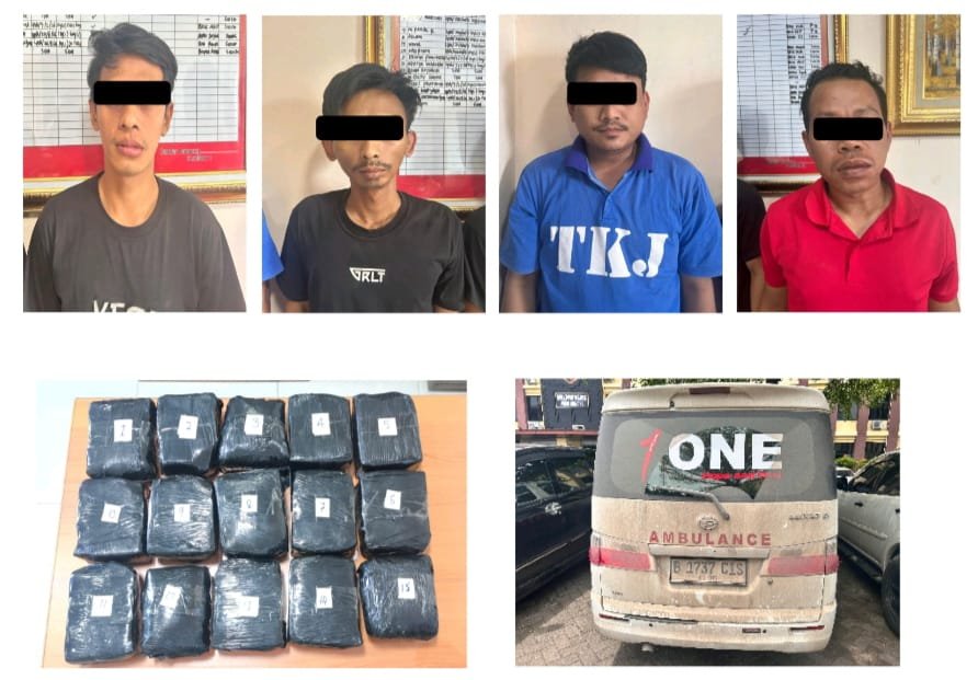 Pengungkapan Kasus Narkoba Besar-Besaran di Lampung: 15,739 Gram Sabu Berhasil Diamankan