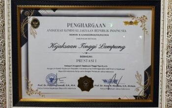 DPRD Lampung Apresiasi Prestasi Nasional Kejati Lampung Raih Juara I Komjak RI