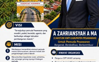 A Zahriansyah A Ma Bawa Semangat Pemuda Berbudaya untuk Masa Depan Pesawaran