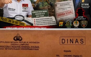 GERMASI Desak APH Sikat Mafia Hutan Register 43 B, Ridwan : “Kalau Sutikno Terlibat, Tangkap dan Jadikan Tersangka!”