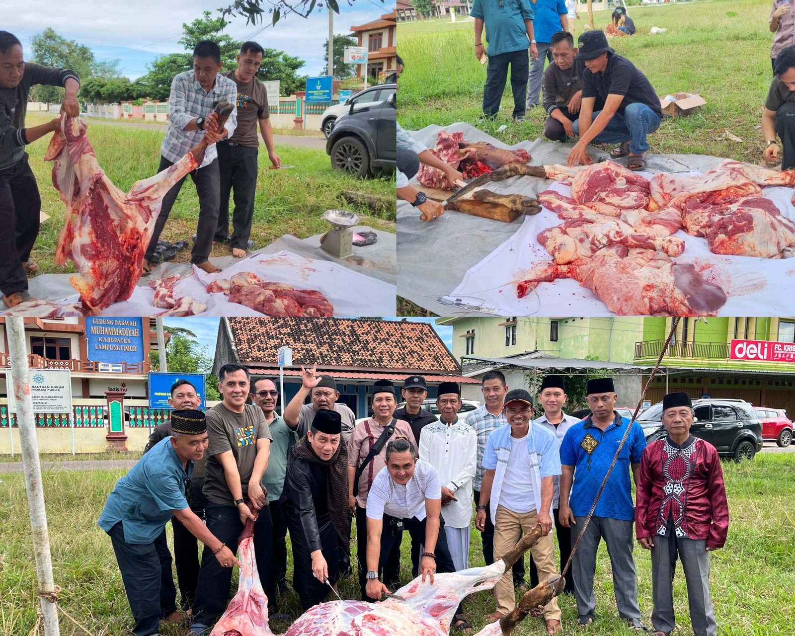 Kurban Pemkab Lampung Timur Satukan Wartawan dan LSM dalam Semangat Persaudaraan