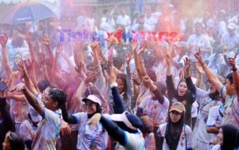 BDL Color Run 2026 Sukses Warnai Perayaan HUT Kota Bandar Lampung ke-344