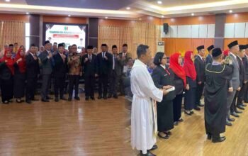 Bupati Tanggamus Lantik Pejabat Baru, Tekankan Amanah dan Penguatan Ekonomi